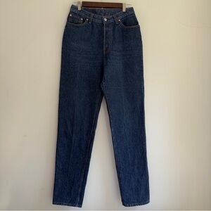 Vintage 90’s 17501-0115 Dark Wash High Rise Levi’s 100% Cotton Made in the USA
